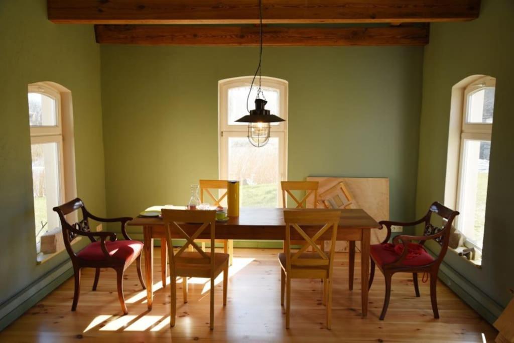 Forsthaus Lelkendorf / Ferienwohnung Esterno foto